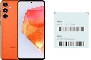 Comment voir le code IMEI dans Galaxy C55