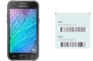 Comment voir le code IMEI dans Galaxy J1