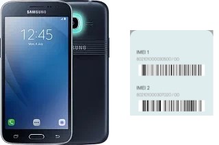 Comment voir le code IMEI dans Galaxy J2 Pro (2016)