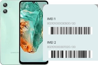 Comment voir le code IMEI dans Galaxy M05
