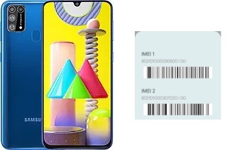 Comment voir le code IMEI dans Galaxy M31