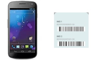 Comment voir le code IMEI dans Galaxy Nexus I9250M