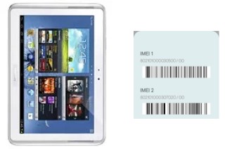 Comment voir le code IMEI dans Galaxy Note 10.1 N8010
