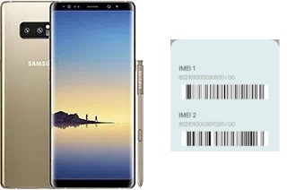 Comment voir le code IMEI dans Galaxy Note8