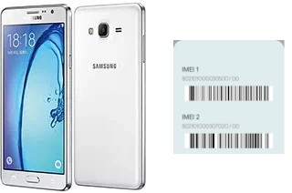 Comment voir le code IMEI dans Galaxy On7 Pro