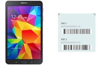 Comment voir le code IMEI dans Galaxy Tab 4 8.0 (2015)