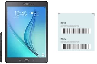 Comment voir le code IMEI dans Galaxy Tab A 9.7 & S Pen