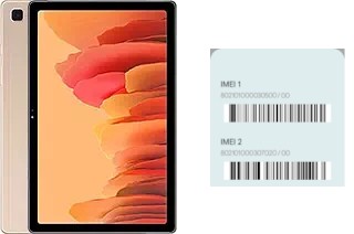 Comment voir le code IMEI dans Galaxy Tab A7 10.4 (2022)