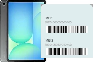 Comment voir le code IMEI dans Galaxy Tab S10 FE