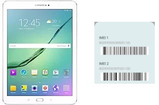 Comment voir le code IMEI dans Galaxy Tab S2 9.7 SM-T819