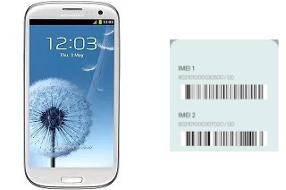Comment voir le code IMEI dans Galaxy S3 Neo