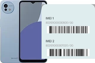 Comment voir le code IMEI dans Aquos wish4