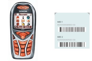 Comment voir le code IMEI dans Siemens M55