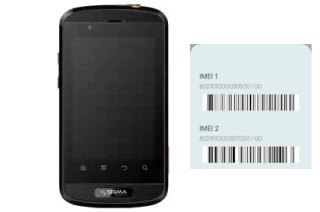 Comment voir le code IMEI dans Sigma mobile X-treme PQ11