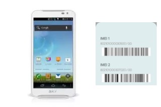 Comment voir le code IMEI dans Sky A830