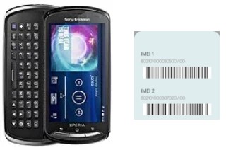 Comment voir le code IMEI dans Xperia pro