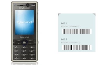 Comment voir le code IMEI dans K810
