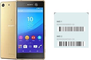 Comment voir le code IMEI dans Xperia M5 Dual