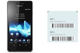 Comment voir le code IMEI dans Xperia V