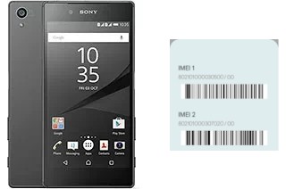Comment voir le code IMEI dans Xperia Z5 Dual