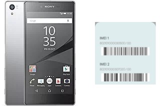Comment voir le code IMEI dans Xperia Z5 Premium Dual