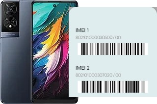 Comment voir le code IMEI dans 50 XE NxtPaper