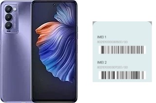 Comment voir le code IMEI dans Camon 18 P