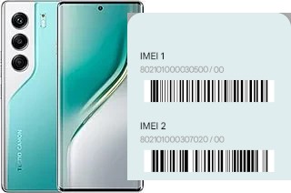 Comment voir le code IMEI dans Camon 40 Pro