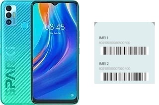 Comment voir le code IMEI dans Camon 18i