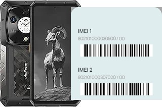 Comment voir le code IMEI dans Armor 28 Pro