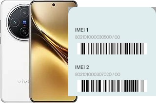 Comment voir le code IMEI dans X200