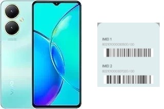 Comment voir le code IMEI dans Y27 (20239
