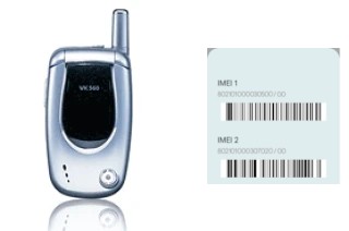 Comment voir le code IMEI dans VK560