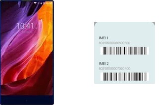 Comment voir le code IMEI dans Mix Plus