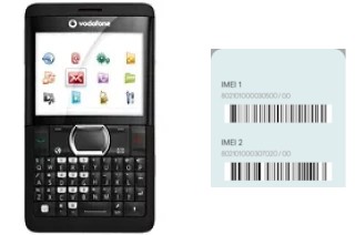 Comment voir le code IMEI dans Vodafone 546