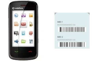 Comment voir le code IMEI dans Vodafone 547