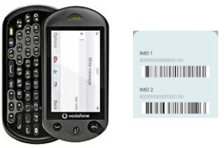 Comment voir le code IMEI dans Vodafone 553