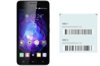 Comment voir le code IMEI dans Primo EF3