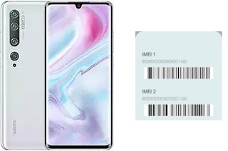 Comment voir le code IMEI dans Mi CC9 Pro