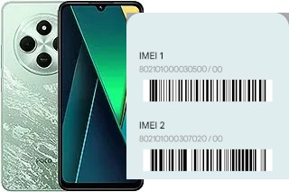 Comment voir le code IMEI dans Poco C75
