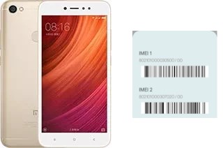 Comment voir le code IMEI dans Redmi Y1 (Note 5A)