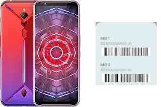 Comment voir le code IMEI dans nubia Red Magic 3s
