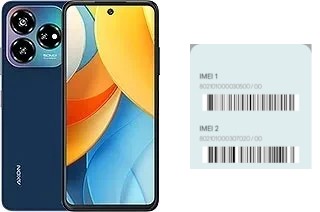 Comment voir le code IMEI dans Axon 60 Lite