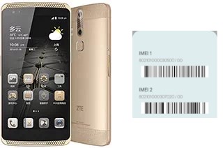 Comment voir le code IMEI dans Axon Lux