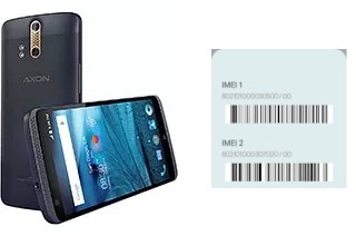 Comment voir le code IMEI dans Axon Pro