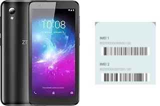 Comment voir le code IMEI dans Blade A3 (2019)