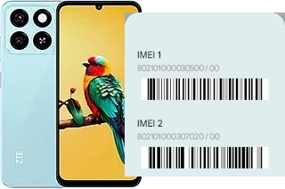Comment voir le code IMEI dans Blade A55