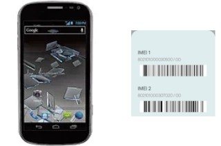 Comment voir le code IMEI dans Flash
