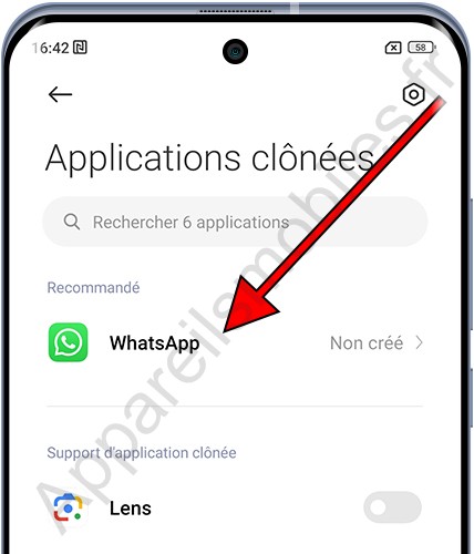 Deux applications disponibles Xiaomi