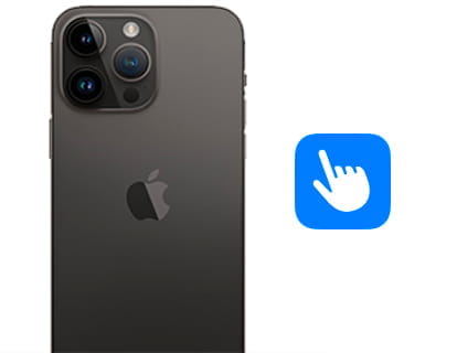 Capture d'écran sans boutons sur iPhone